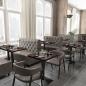 Preview: Großhandel B2B Gastronomiemöbel Cafe Bar Restaurants Hotel Einrichtung Stuhl Massivholzrahmen 120*60*95cm